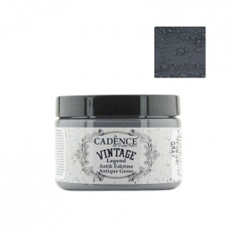 Фарба-грунт на водній основі для ефекту зістарення Cadence Vıntage Legend, №09 Сірий, 150 мл