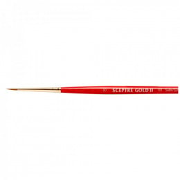 Кисть Ser. 101 Scepter Gold II, №00, к.р., круглая, соболь/синтетика, Winsor&Newton