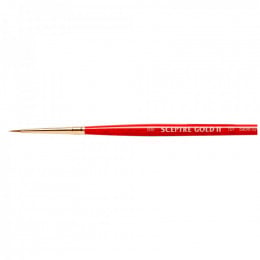 Кисть Ser. 101 Scepter Gold II, №000, к.р., круглая, соболь/синтетика, Winsor&Newton