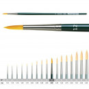 Кисть из синтетического ворса для масла и акрила, серия 1670 Nova Robnds