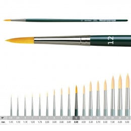 Пензель круглий 1670 Nova DaVinci, №12
