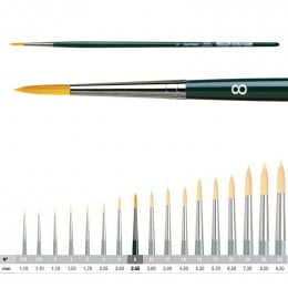 Пензель круглий 1670 Nova DaVinci, №8