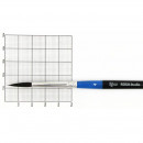 Пензель з ворсу білки круглий, коротка ручка, ROSA Studio 211 №4