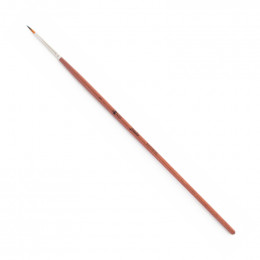 Santi пензель синтетика Studio, коротка ручка, круглий, №1