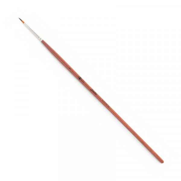 Santi пензель синтетика Studio, коротка ручка, круглий, №1