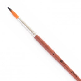 Santi пензель синтетика Studio, коротка ручка, круглий, №10