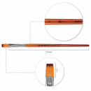 Santi пензель синтетика Studio, коротка ручка, плоский, №14