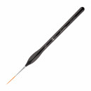 Santi пензель синтетика Sensation, коротка ручка з вигином, лайнер, №3/0