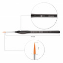 Santi пензель синтетика Sensation, коротка ручка з вигином, круглий, №1