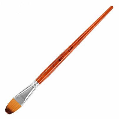 Santi пензель синтетика Studio, коротка ручка, овальний, №22