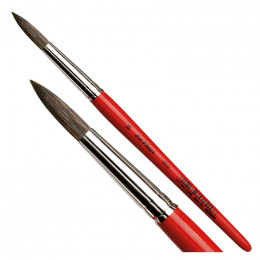 Кисть Ser. 315 Mix squirrel, №14, к.р., круглый, белка/синтетика, daVinci