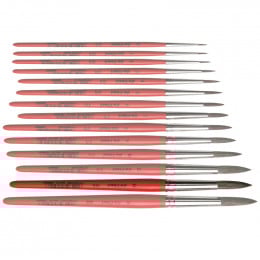 Кисть Ser. 315 Mix squirrel, №14, к.р., круглый, белка/синтетика, daVinci