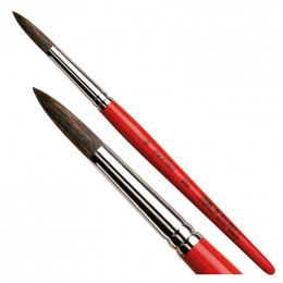 Кисть Ser. 315 Mix squirrel, №16, к.р., круглый, белка/синтетика, daVinci