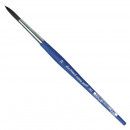 Кисть круглая, упругая синтетика, серия FORTE-BASIC