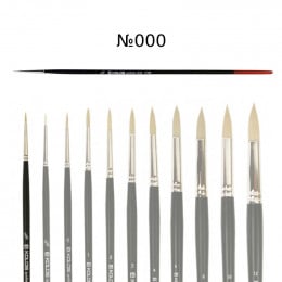 Пензель круглий Milk Kolos, №000