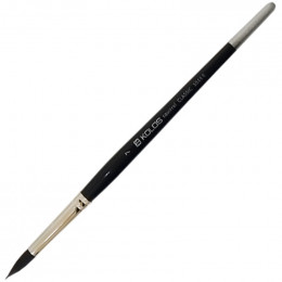 Пензель білка кругла, коротка ручка, KOLOS, серія Classic 3049R, №7