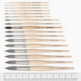 Пензель білка круглий №12, Ser. 5590 PETIT GRIS PUR, daVinci 