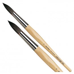 Пензель білка круглий №24, Ser. 5590 PETIT GRIS PUR, daVinci 