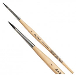 Пензель білка круглий №4, Ser. 5590 PETIT GRIS PUR, daVinci 