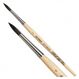 Пензель білка круглий №6, Ser. 5590 PETIT GRIS PUR, daVinci 