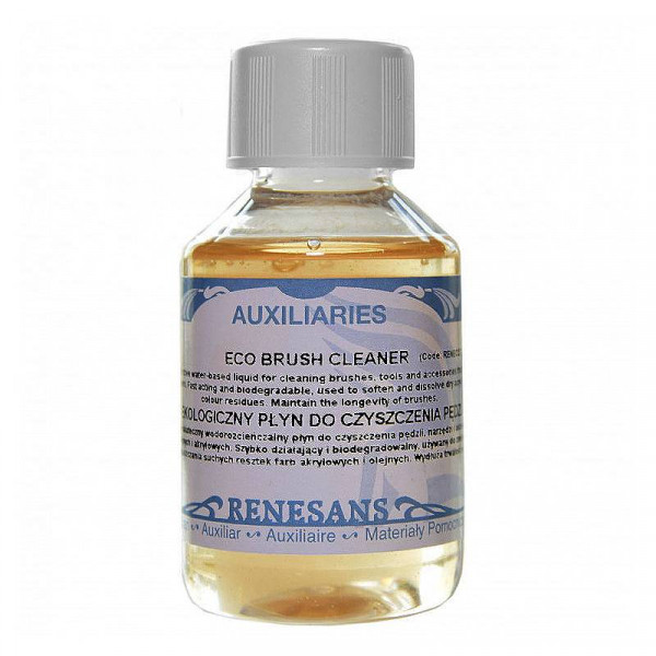 Очищувач для пензлів EKO Brush Cleaner, 100 мл, Renesans