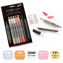 Набор Copic Ciao Set 5+1, пастельные цвета + лайнер