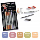 Наборы Copic Ciao Set Manga 4 5+1, девочки + лайнер