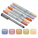 Наборы Copic Ciao Set Manga 4 5+1, девочки + лайнер