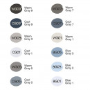 Набор спиртовых двухсторонних маркеров 99 Ideas Gray Tones, 12 цветов