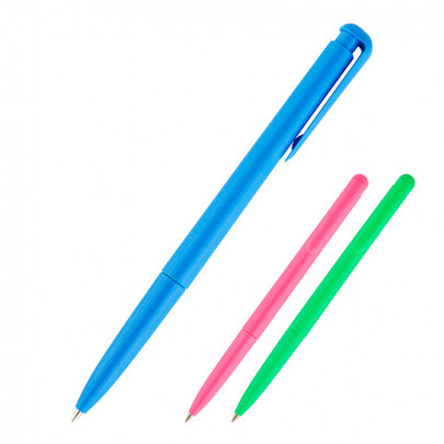 Ручка кулькова автоматична Axent DB 2057, синя, 0,7 мм