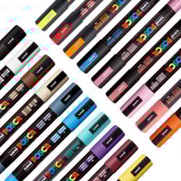 Набір маркерів 1,8-2,5 мм 8 шт Uni POSCA , PC-5M 8C 