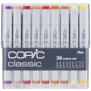 Набір спиртових маркерів Copic серії Classic “Basic Set”, 36 кольорів, в акриловому кейсі
