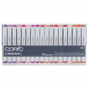 Набір спиртових маркерів Copic серії Classic “Basic Set A”, 72 кольорів, в акриловому кейсі
