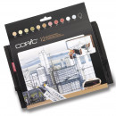 Набор маркеров Copic Marker Set Architechure colours, в футляре (12 шт)