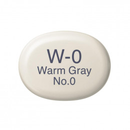 Спиртовой маркер Copic Sketch, №W-0 Warm gray (Теплый серый)