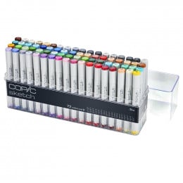Набір спиртових маркерів Copic Sketch Set "B", 72 шт, акриловий кейс Набір спиртових маркерів Copic Sketch Set "B", 72 шт, акриловий кейс