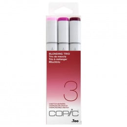 Набір спиртових маркерів Copic Sketch Set "Blending Trio 3", 3 шт Набір спиртових маркерів Copic Sketch Set "Blending Trio 3", 3 шт