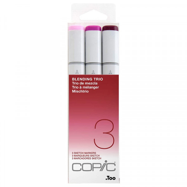 Набор спиртовых маркеров Copic Sketch Set "Blending Trio 3", 3 шт