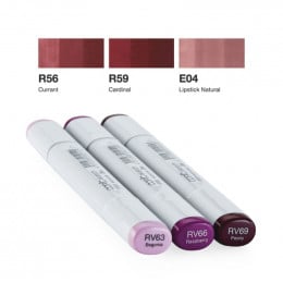 Набір спиртових маркерів Copic Sketch Set "Blending Trio 3", 3 шт Набір спиртових маркерів Copic Sketch Set "Blending Trio 3", 3 шт