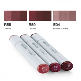 Набір спиртових маркерів Copic Sketch Set "Color Fusion 3", 3 шт Набір спиртових маркерів Copic Sketch Set "Color Fusion 3", 3 шт