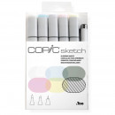 Набор маркеров Copic Sketch Set Blending Basics, 5+1 шт