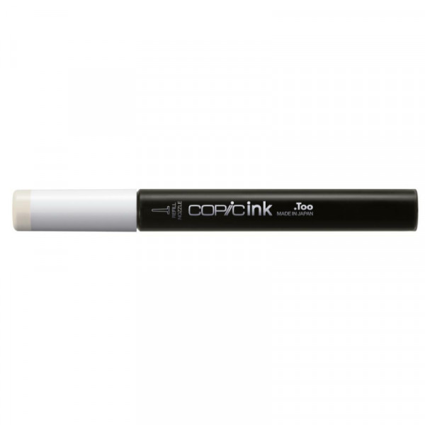 Чернила для заправки маркеров Copic, Copic Ink W-1 Теплый серый (Warm gray), 12 мл