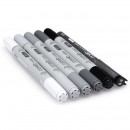 Набір Copic Ciao Set Grey Tones "5+1", 5 кольорів+лайнер