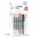 Набор Copic Ciao Set 5+1, пастельные цвета + лайнер