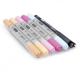 Набор спиртовых маркеров Copic Ciao Set "5+1 Manga №7", 6 шт