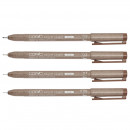 Набор Copic лайнеров Multiliner brown (0,05 + 0,1 + 0,3 + 0,5), (4 шт)