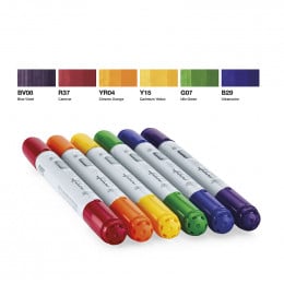 Набор спиртовых маркеров Copic Ciao Set "Primary ", 6 шт