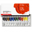 Набір олійних фарб ROSA Gallery 12 кольорів, туби по 20 мл 