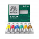 Набір олійних фарб 6х21 мл,Winton Oil Colour Tube Set W&N,1490617 