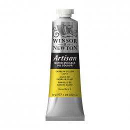 Водорастворимая масляная краска WINSOR & NEWTON Artisan, №113 Кадмий светло-желтый (Cadmium yellow light), 37 мл.